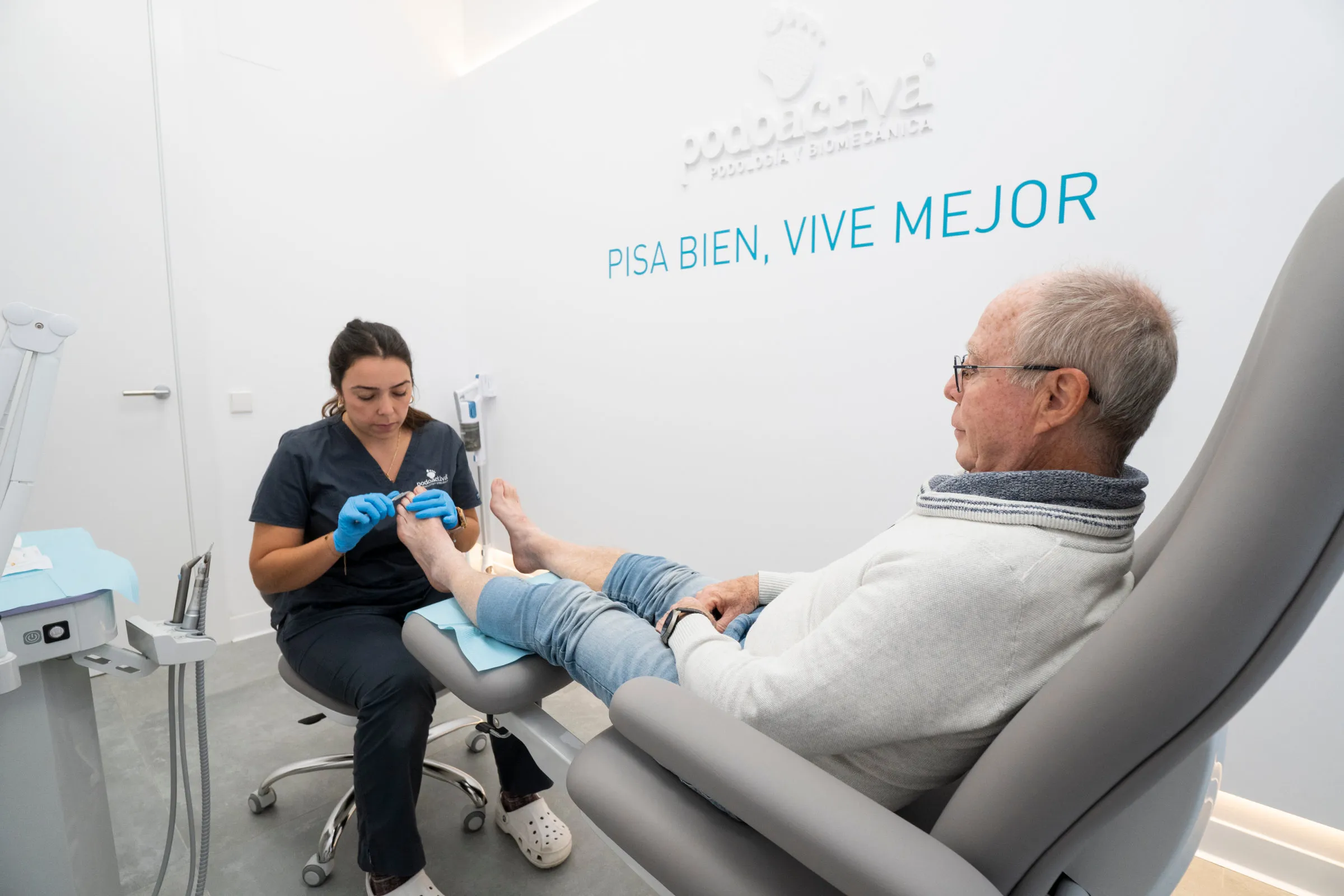 Podologia per a la gent gran